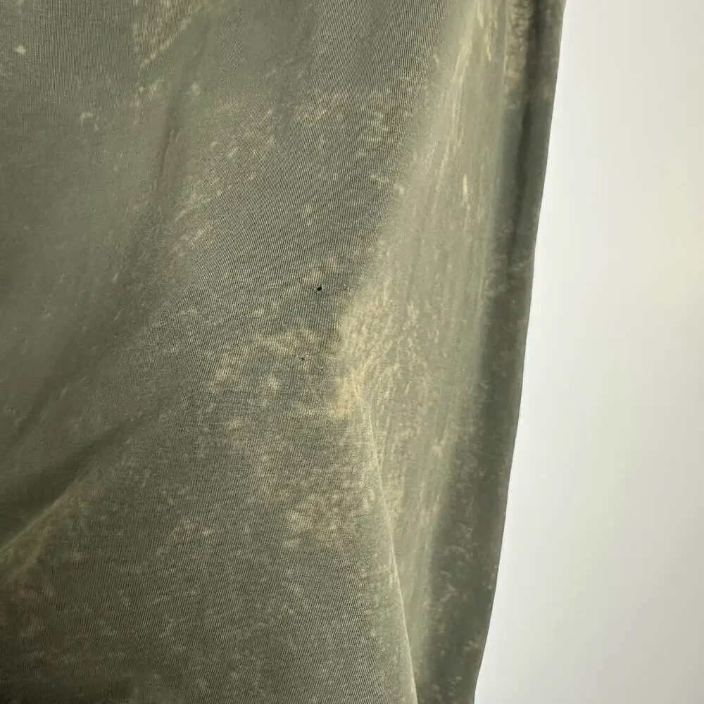 Lululemon All Yours Tank Midi Dress Women's Cloudy Wash Dark Olive Size 12? flaw
